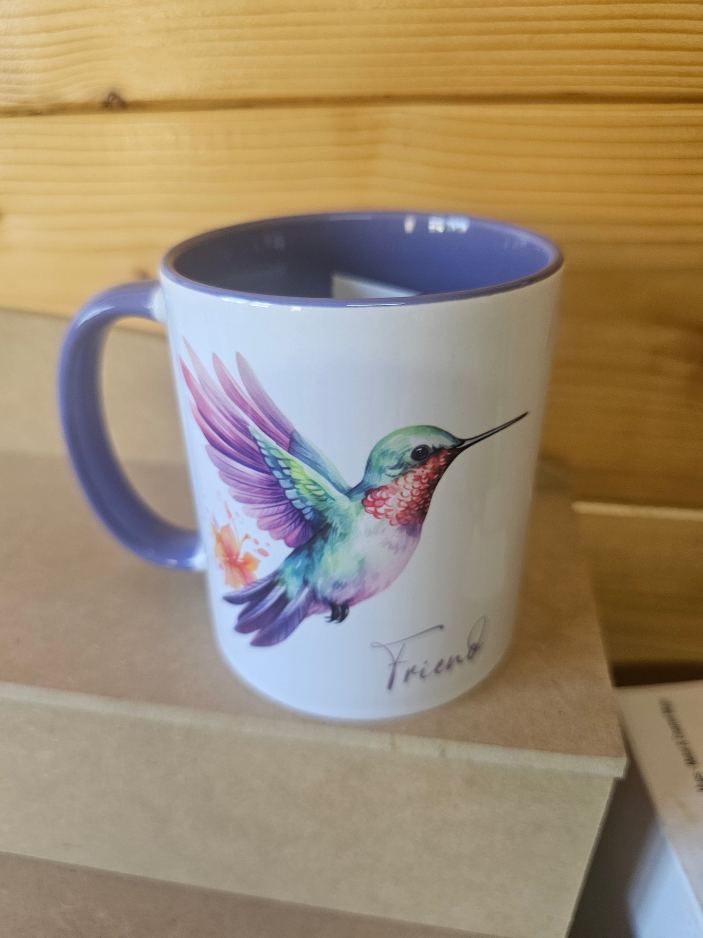 Humming Bird Friend Ceramic Mug