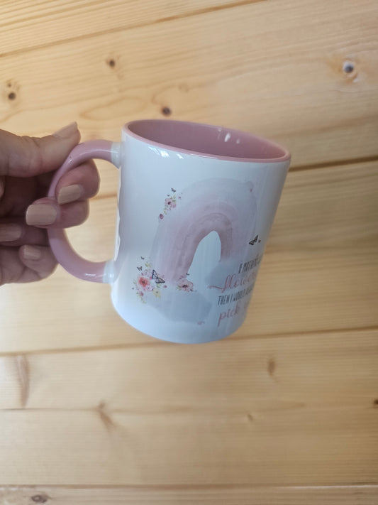 Pink Mum Ceramic Mug