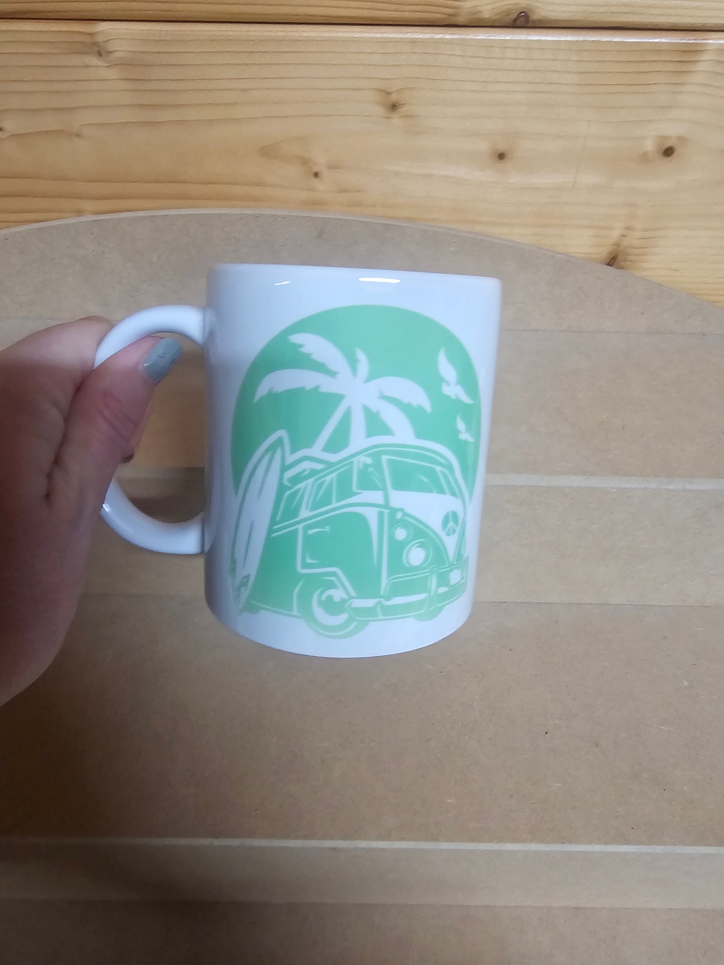 Camper Van Ceramic Mug