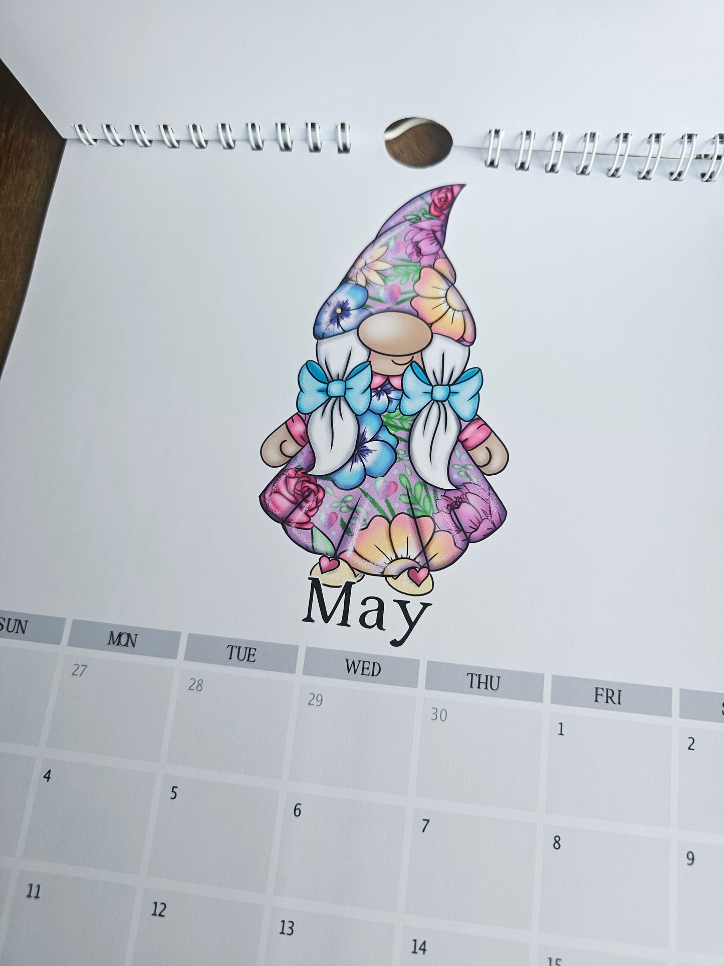 2026 Gonk Wall Calendar – Cute Gnome Monthly Planner