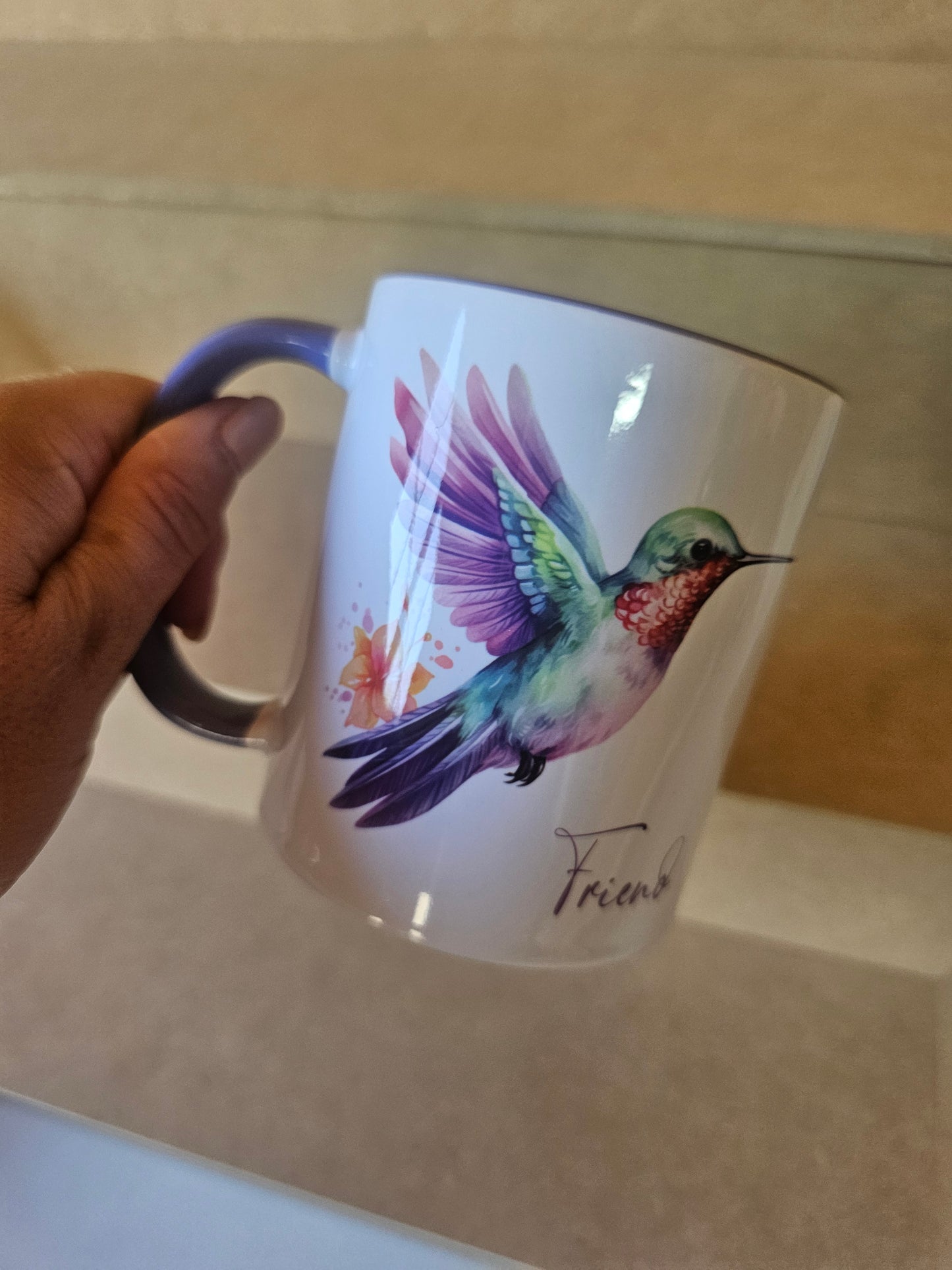 Humming Bird Friend Ceramic Mug