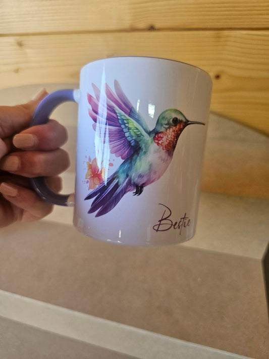 Humming Bird Ceramic Mug - Bestie