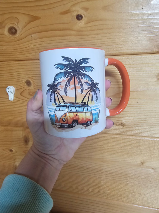 Camper van Ceramic Mug