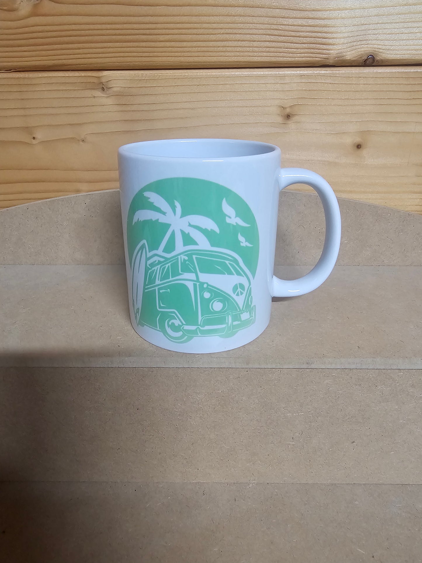 Camper Van Ceramic Mug